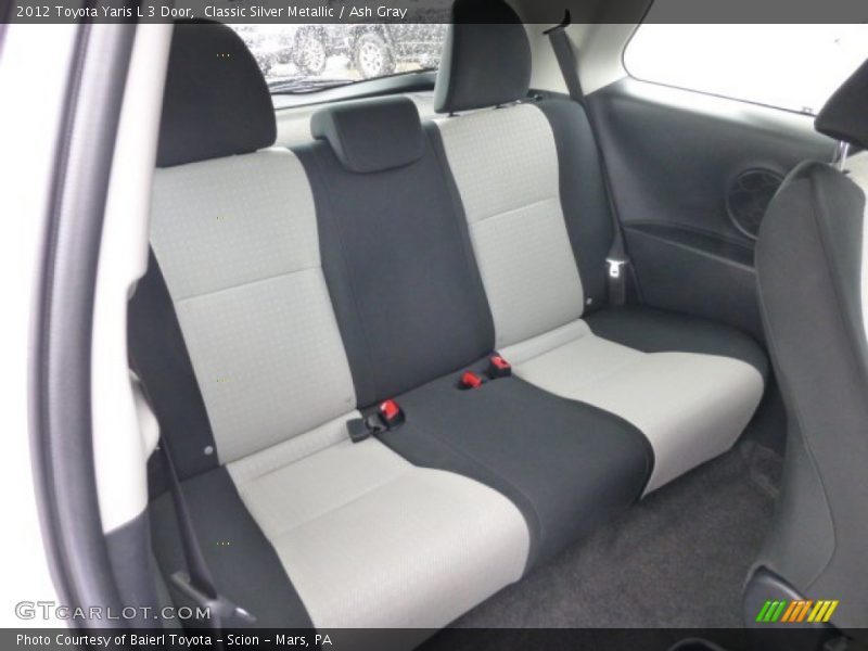 Classic Silver Metallic / Ash Gray 2012 Toyota Yaris L 3 Door