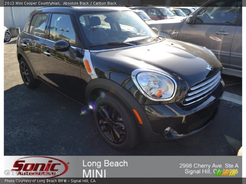Absolute Black / Carbon Black 2013 Mini Cooper Countryman