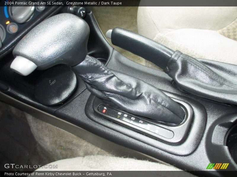 Greystone Metallic / Dark Taupe 2004 Pontiac Grand Am SE Sedan