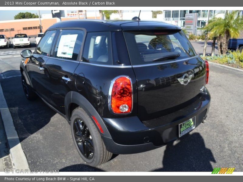 Absolute Black / Carbon Black 2013 Mini Cooper Countryman