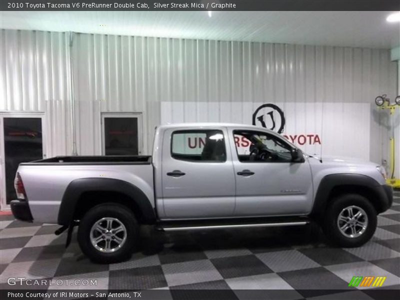 Silver Streak Mica / Graphite 2010 Toyota Tacoma V6 PreRunner Double Cab