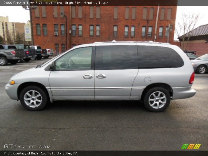  2000 Town & Country Limited Bright Silver Metallic