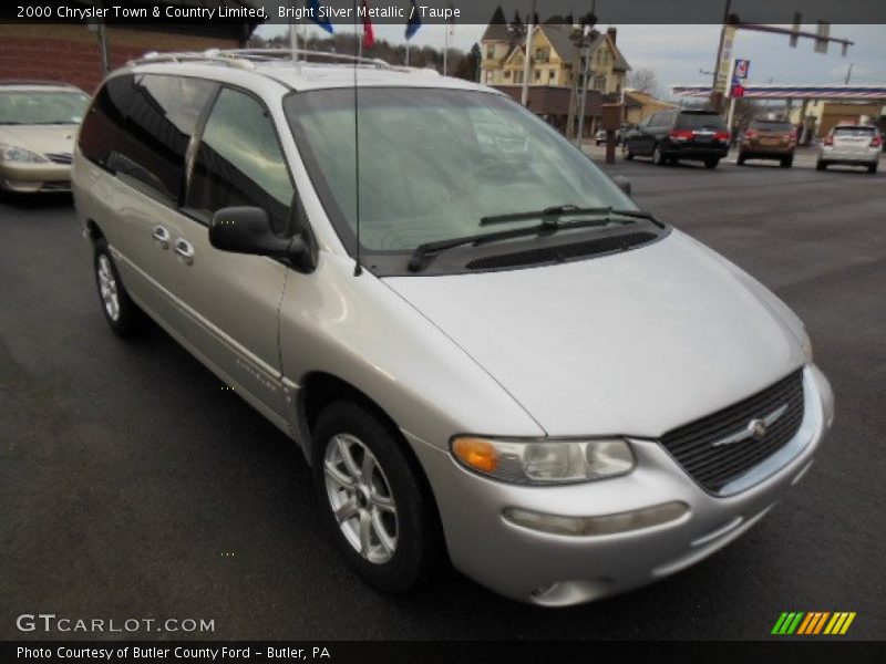 Bright Silver Metallic / Taupe 2000 Chrysler Town & Country Limited
