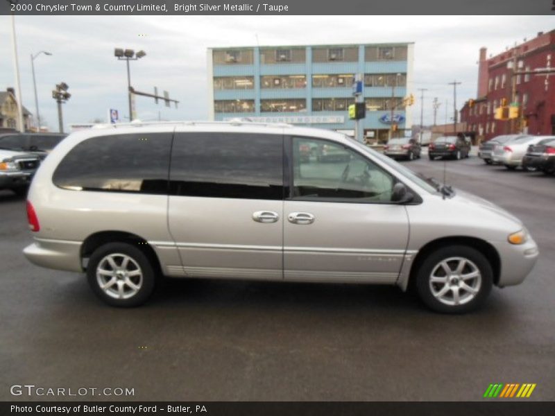 Bright Silver Metallic / Taupe 2000 Chrysler Town & Country Limited