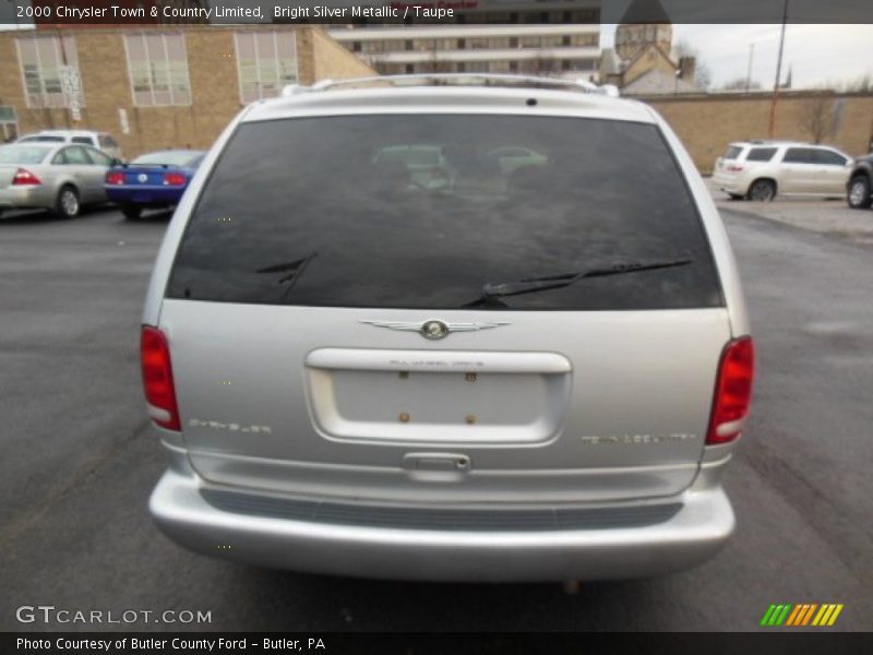 Bright Silver Metallic / Taupe 2000 Chrysler Town & Country Limited