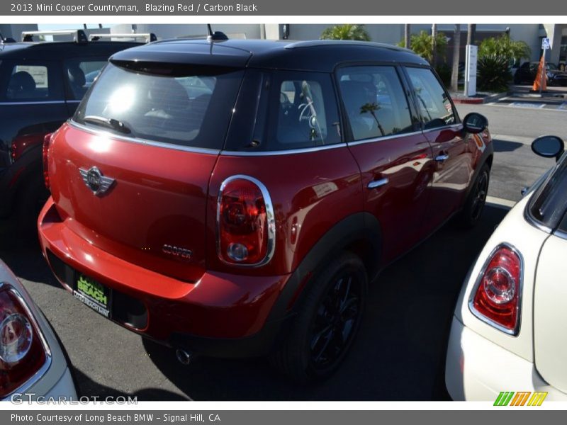 Blazing Red / Carbon Black 2013 Mini Cooper Countryman