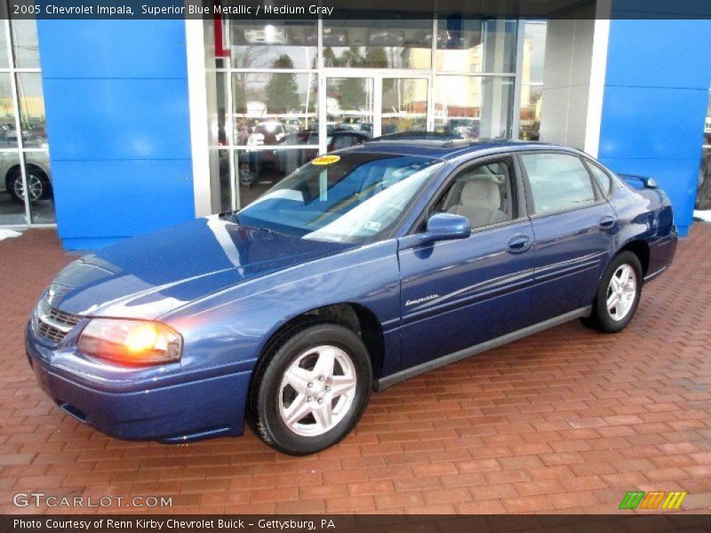 Front 3/4 View of 2005 Impala 