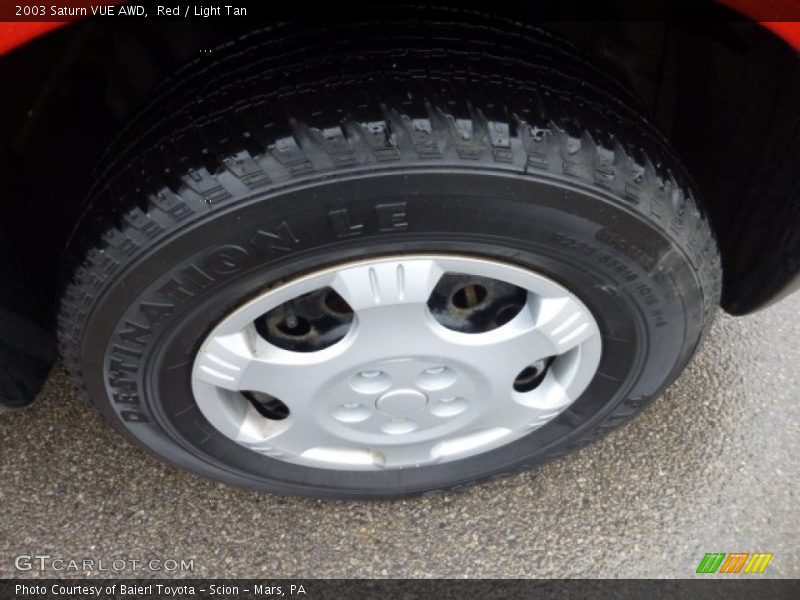 Red / Light Tan 2003 Saturn VUE AWD
