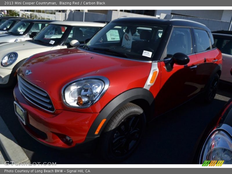 Blazing Red / Carbon Black 2013 Mini Cooper Countryman