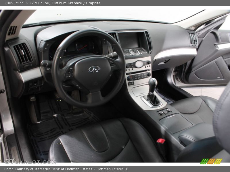 Platinum Graphite / Graphite 2009 Infiniti G 37 x Coupe