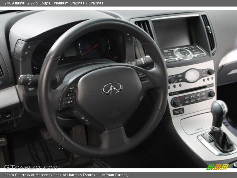 Platinum Graphite / Graphite 2009 Infiniti G 37 x Coupe
