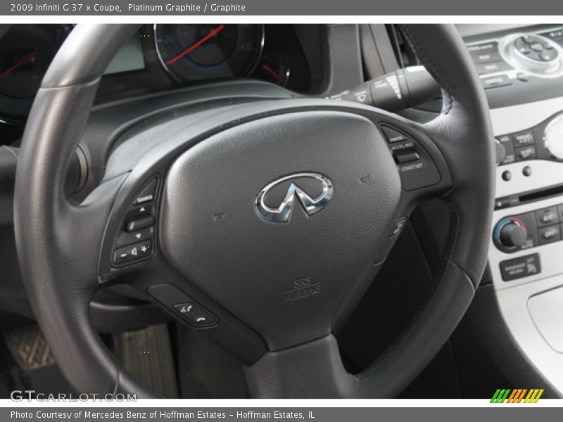 Platinum Graphite / Graphite 2009 Infiniti G 37 x Coupe