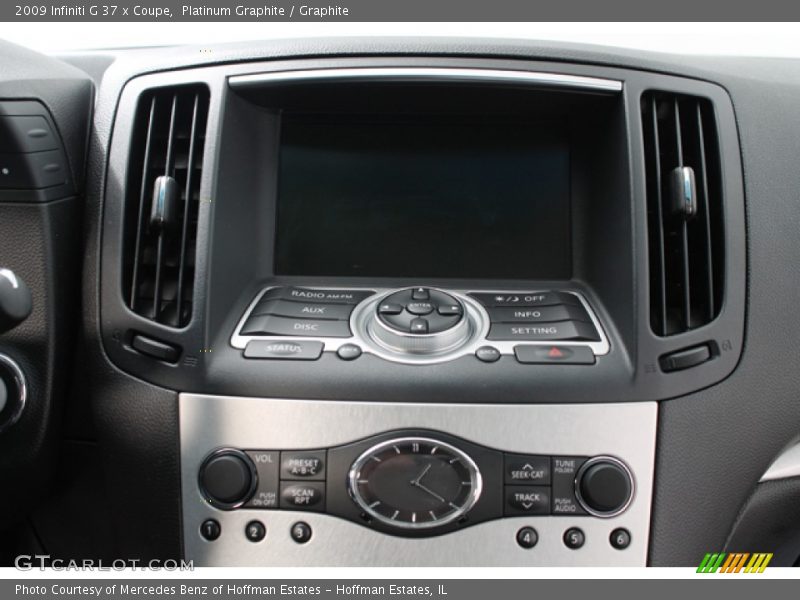 Platinum Graphite / Graphite 2009 Infiniti G 37 x Coupe