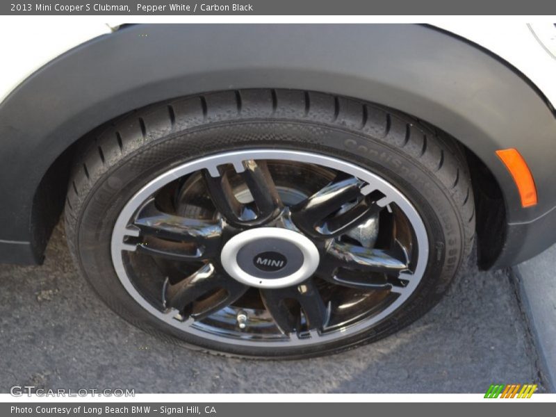 Pepper White / Carbon Black 2013 Mini Cooper S Clubman