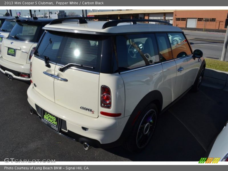 Pepper White / Carbon Black 2013 Mini Cooper S Clubman