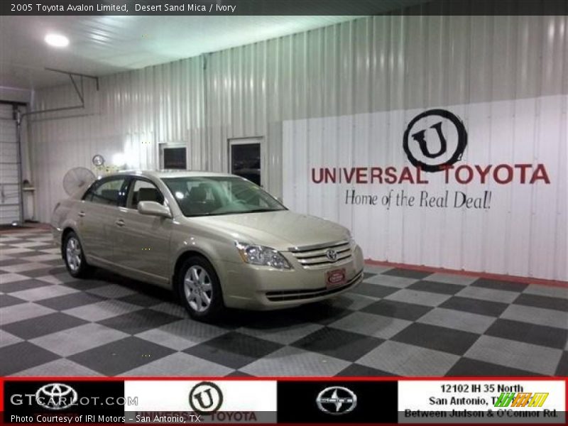 Desert Sand Mica / Ivory 2005 Toyota Avalon Limited