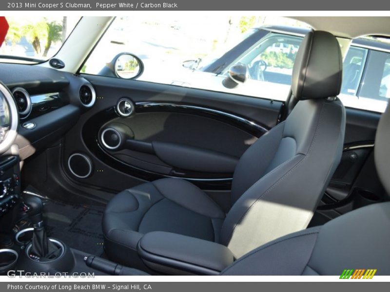 Pepper White / Carbon Black 2013 Mini Cooper S Clubman