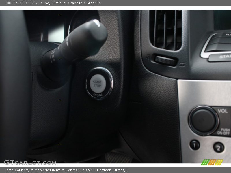 Platinum Graphite / Graphite 2009 Infiniti G 37 x Coupe