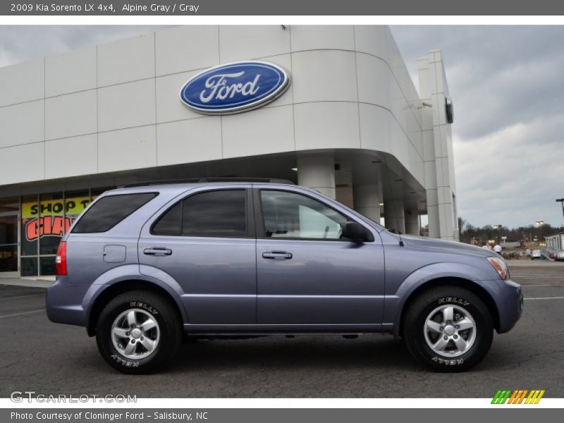  2009 Sorento LX 4x4 Alpine Gray