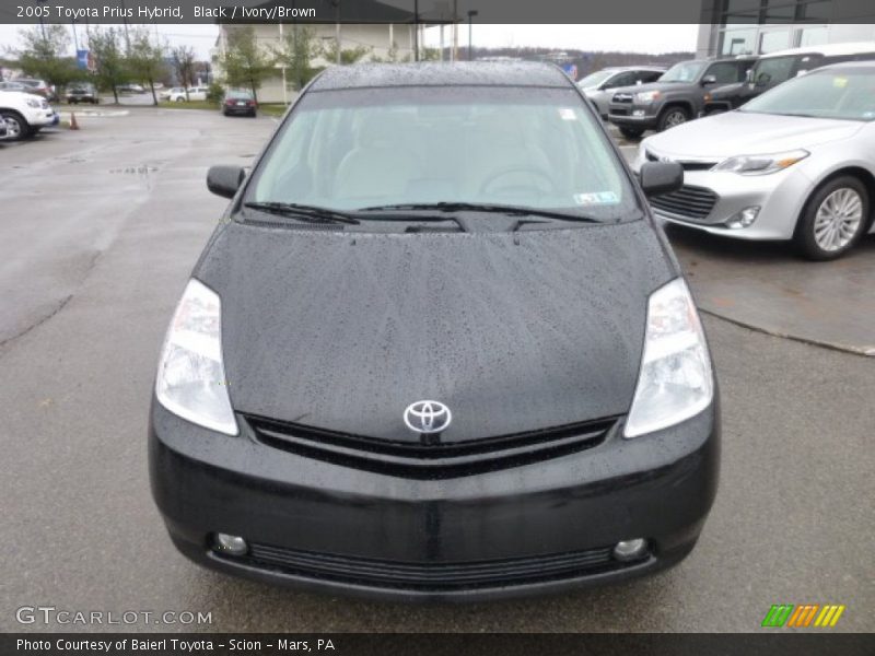 Black / Ivory/Brown 2005 Toyota Prius Hybrid