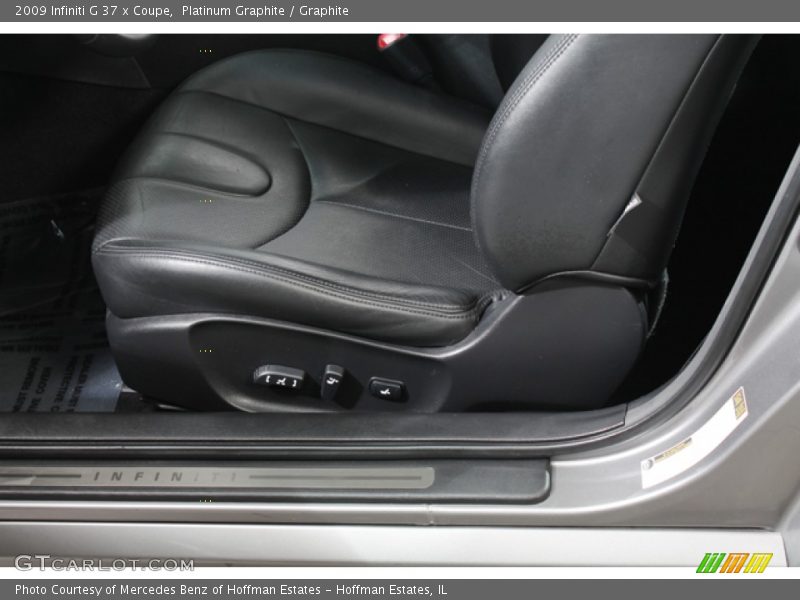 Platinum Graphite / Graphite 2009 Infiniti G 37 x Coupe