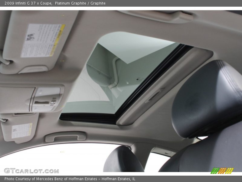 Platinum Graphite / Graphite 2009 Infiniti G 37 x Coupe