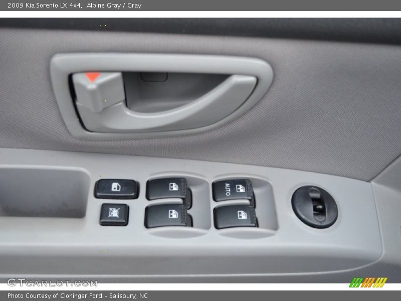 Alpine Gray / Gray 2009 Kia Sorento LX 4x4