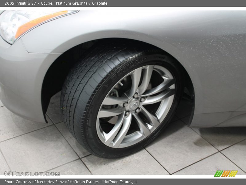 Platinum Graphite / Graphite 2009 Infiniti G 37 x Coupe