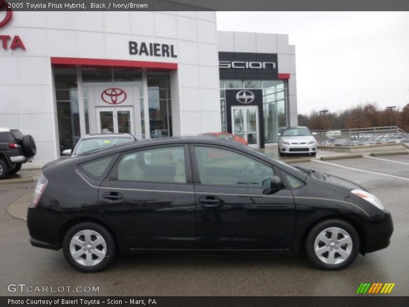 Black / Ivory/Brown 2005 Toyota Prius Hybrid