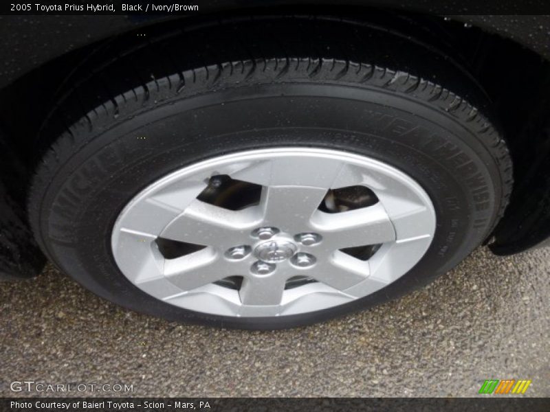 Black / Ivory/Brown 2005 Toyota Prius Hybrid