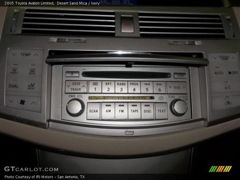 Desert Sand Mica / Ivory 2005 Toyota Avalon Limited