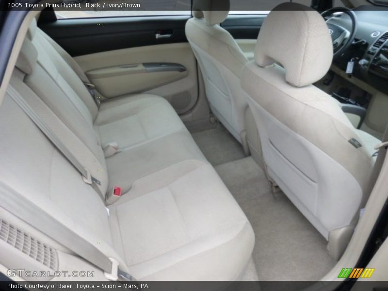 Black / Ivory/Brown 2005 Toyota Prius Hybrid