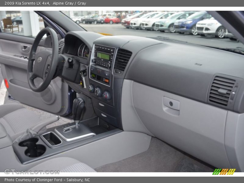 Alpine Gray / Gray 2009 Kia Sorento LX 4x4