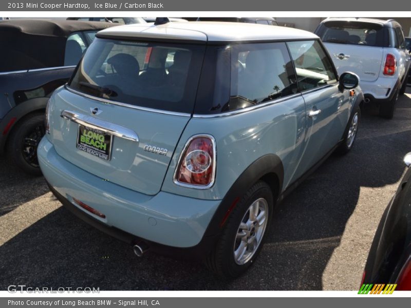 Ice Blue / Carbon Black 2013 Mini Cooper Hardtop
