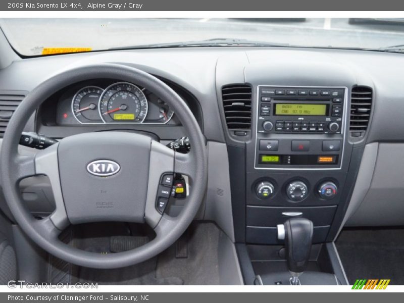 Alpine Gray / Gray 2009 Kia Sorento LX 4x4