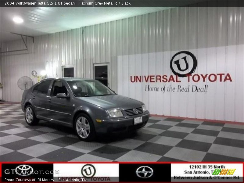 Platinum Grey Metallic / Black 2004 Volkswagen Jetta GLS 1.8T Sedan