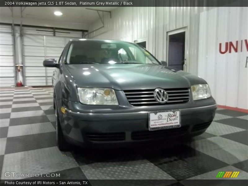 Platinum Grey Metallic / Black 2004 Volkswagen Jetta GLS 1.8T Sedan