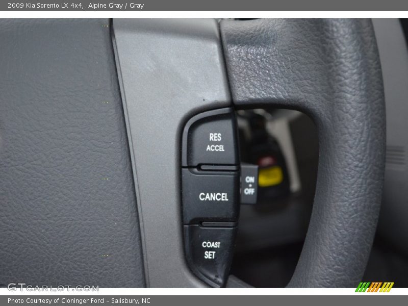 Alpine Gray / Gray 2009 Kia Sorento LX 4x4