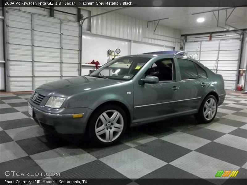 Platinum Grey Metallic / Black 2004 Volkswagen Jetta GLS 1.8T Sedan