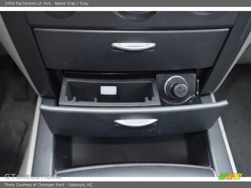 Alpine Gray / Gray 2009 Kia Sorento LX 4x4