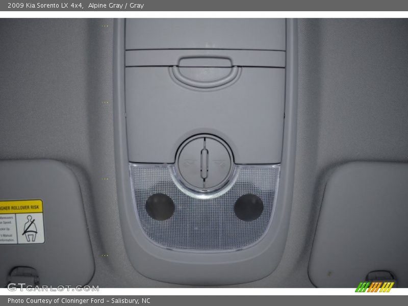 Alpine Gray / Gray 2009 Kia Sorento LX 4x4