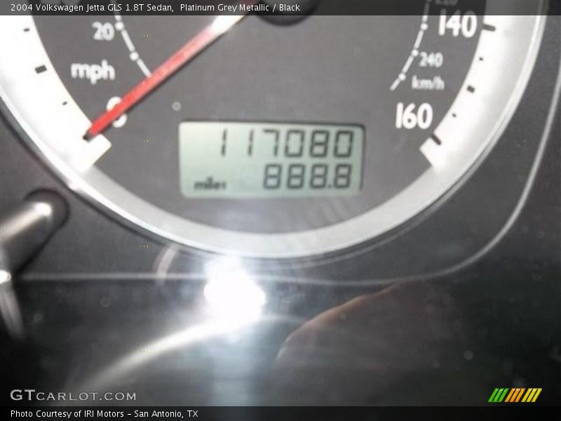 Platinum Grey Metallic / Black 2004 Volkswagen Jetta GLS 1.8T Sedan
