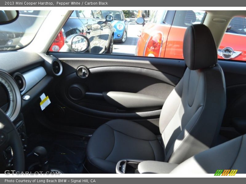 Pepper White / Carbon Black 2013 Mini Cooper Hardtop