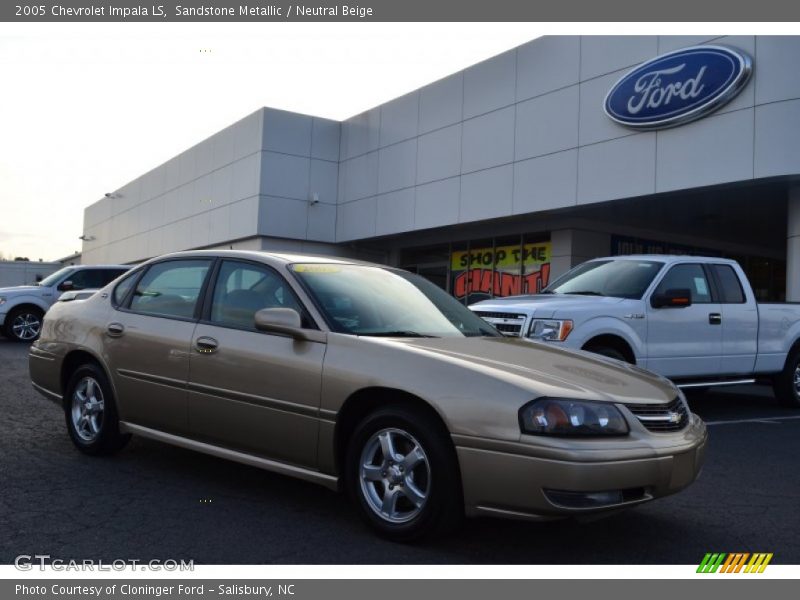 Sandstone Metallic / Neutral Beige 2005 Chevrolet Impala LS