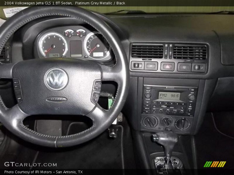 Platinum Grey Metallic / Black 2004 Volkswagen Jetta GLS 1.8T Sedan