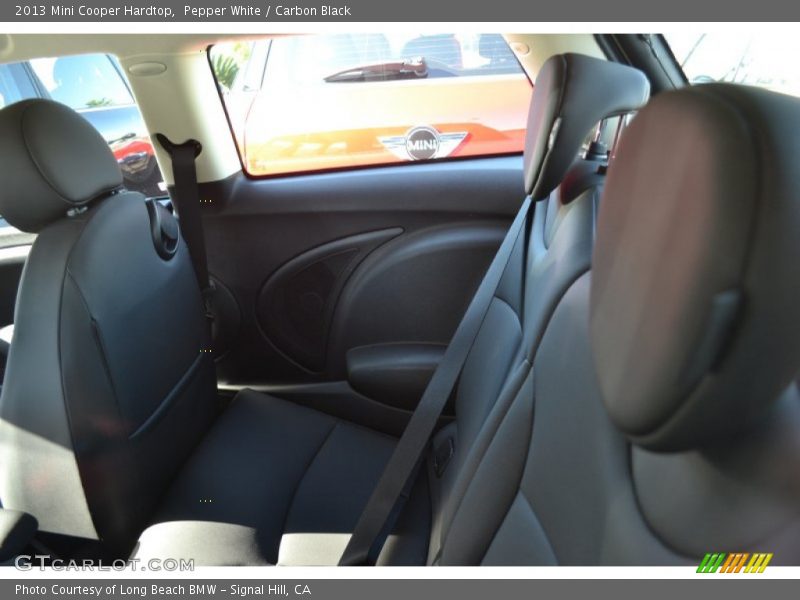 Pepper White / Carbon Black 2013 Mini Cooper Hardtop