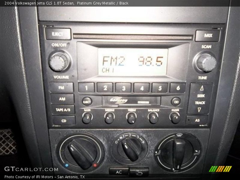 Platinum Grey Metallic / Black 2004 Volkswagen Jetta GLS 1.8T Sedan