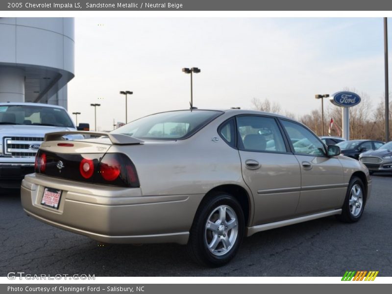 Sandstone Metallic / Neutral Beige 2005 Chevrolet Impala LS