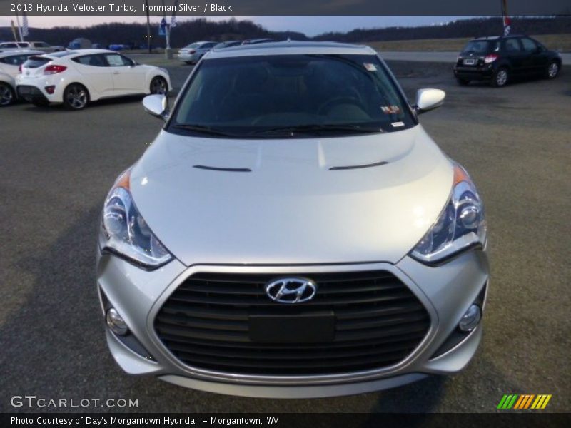 Ironman Silver / Black 2013 Hyundai Veloster Turbo