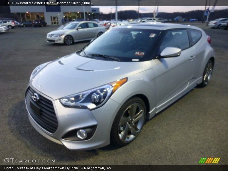 Ironman Silver / Black 2013 Hyundai Veloster Turbo